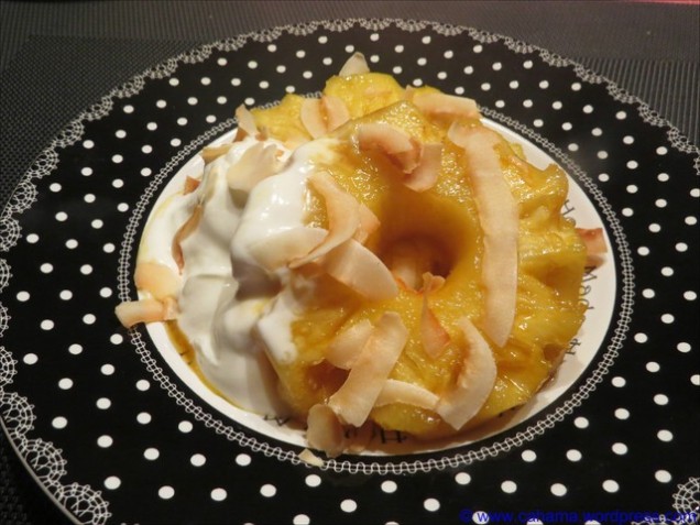 Ananas in Orangen-Karamell – cahama